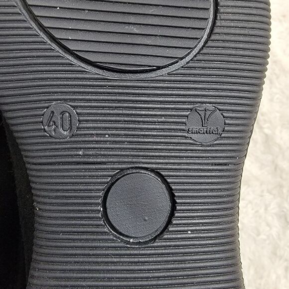 Aquatalia Front Zip Weatherproof Suede Ankle Boot Leather Made In Italy Sz 8.5 - Picture 11 of 16